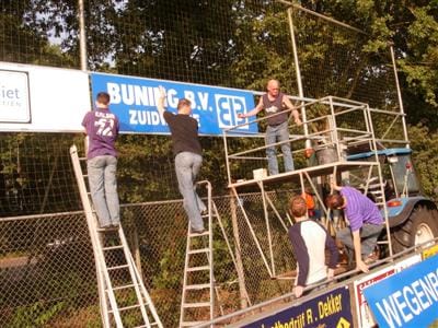 Nieuw Sponsorbord voor VV Zuidwolde