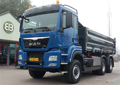 nieuwe MAN vrachtauto