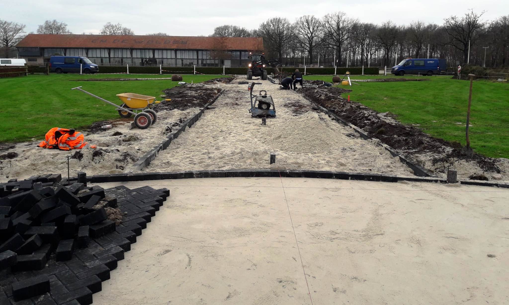 CH De Wolden – werkzaamheden terrein