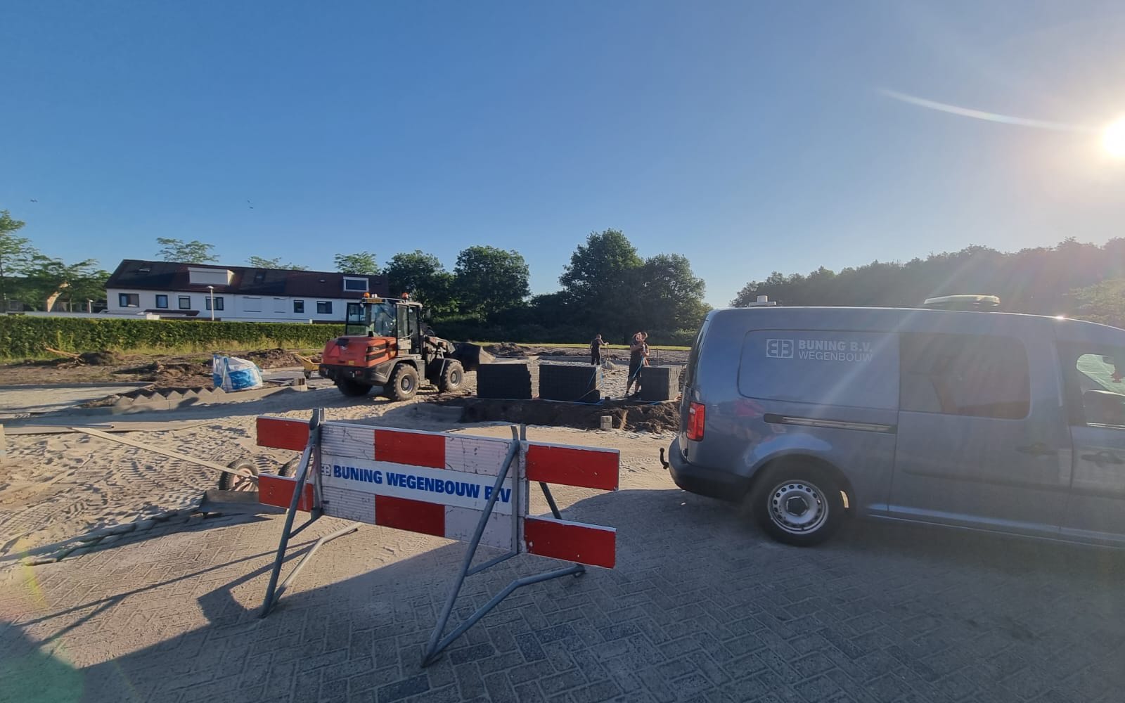 Reconstructie parkeerterrein Hotel / YuMe Hoogeveen